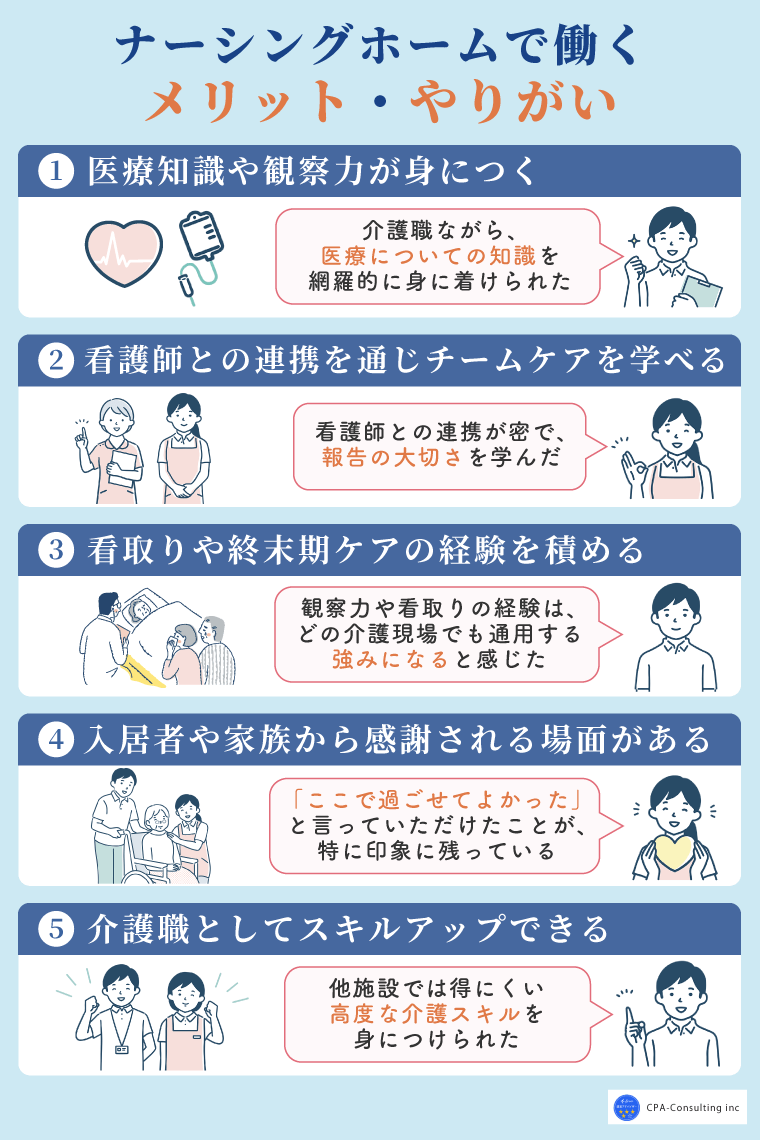 ナーシングホームは大変でもやりがいがある?働いてよかったことを調査